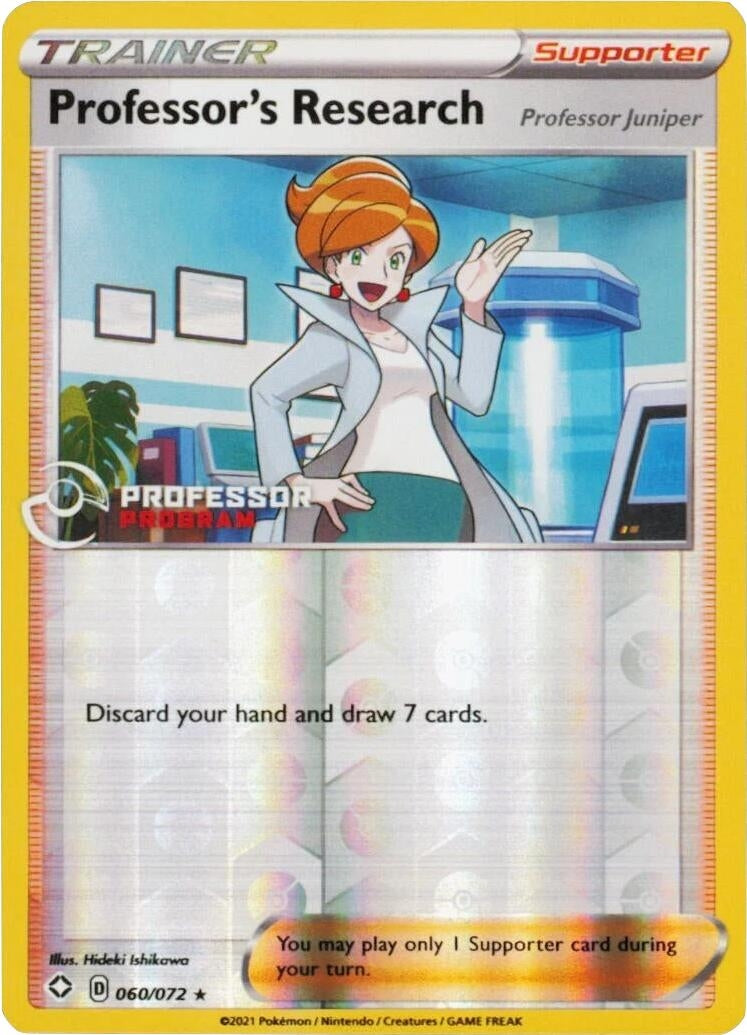 Image for Professor's Research [Professor Juniper] (060/072) (Professor Program Promos) (PPP) - Pokemon