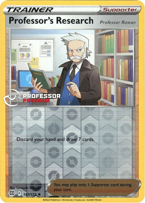Image for Professor's Research [Professor Rowan] (147/172) (Professor Program Promos) (PPP) - Pokemon