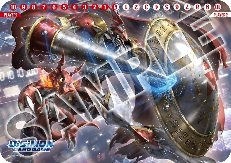 Image for Digimon Card Game: Gen Con 2022 Guilmon and Gallantmon Playmat - Playmats