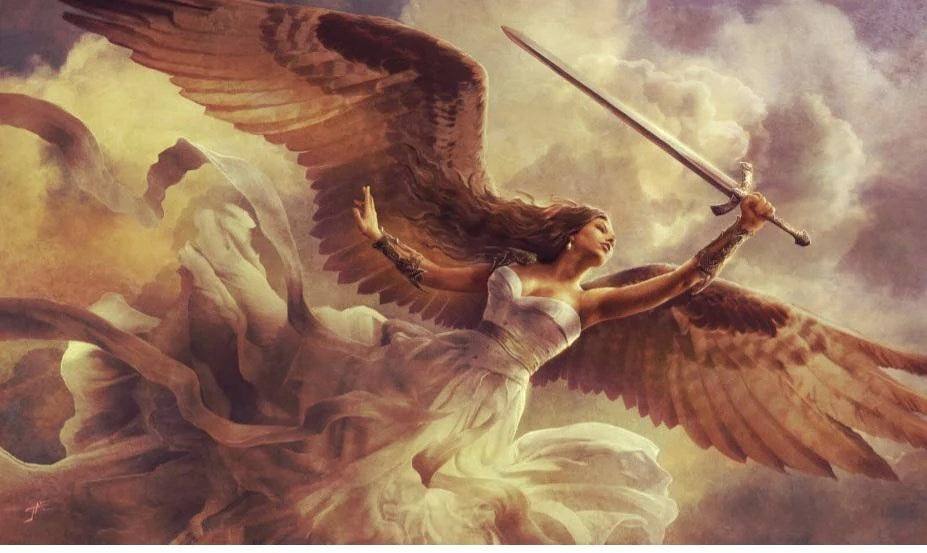 Image for GamerMats Playmat - White Angel - Playmats