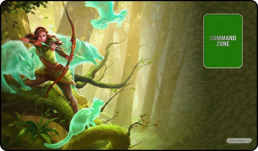 Image for GamerMats Playmat - Spirit Hunter (Premium White Stitched) - Playmats