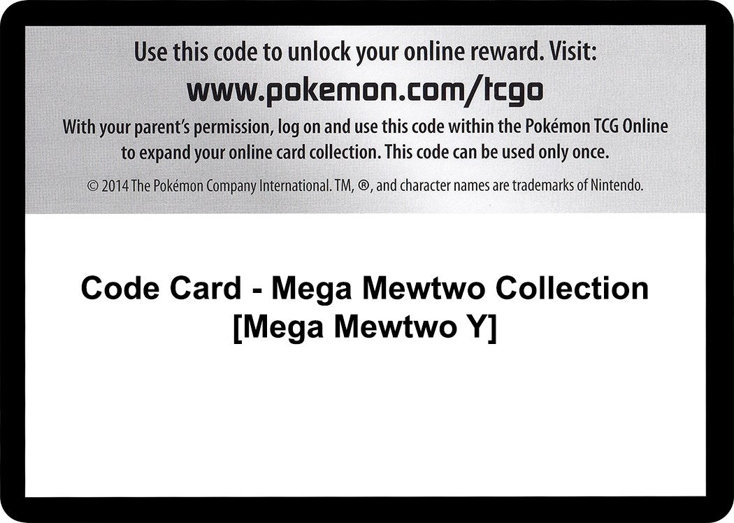 Image for Code Card - Mega Mewtwo Collection [Mega Mewtwo Y] (XY - BREAKthrough) (BKT) - Pokemon
