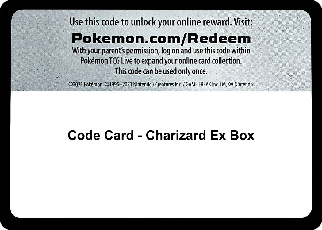 Image for Code Card - Charizard Ex Box (XY - Flashfire) (FLF) - Pokemon