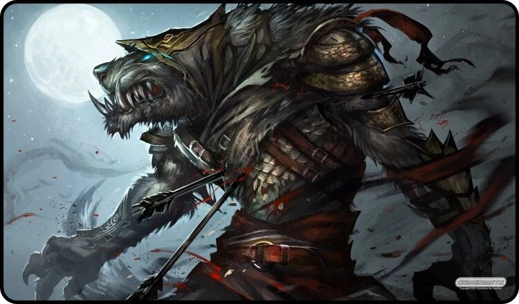 Image for GamerMats Playmat - Werewolf Assassin - Playmats