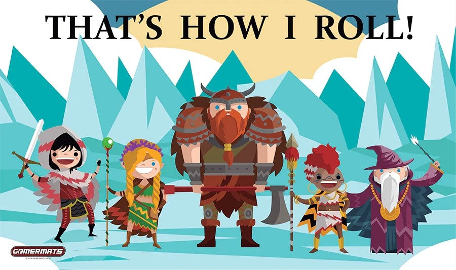 Image for GamerMats Playmat - That's How I Roll! - Playmats