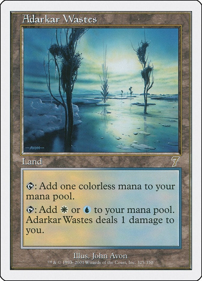 Adarkar Wastes (325) (7th Edition)