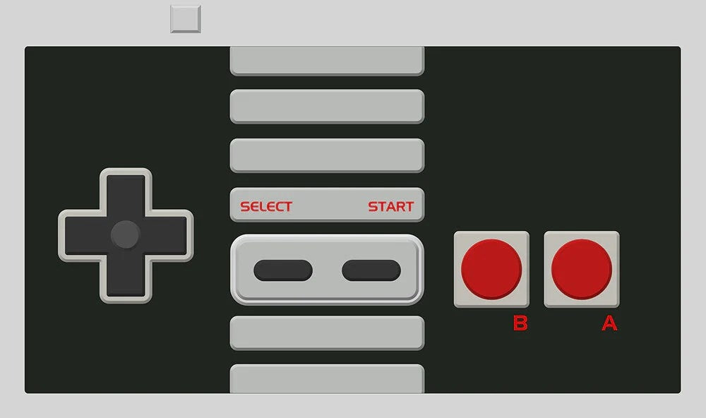 Image for GamerMats Playmat - Controller (Premium Black Stitched) - Playmats