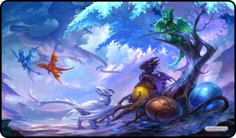 Image for GamerMats Playmat - Baby Dragons Circle of Life - Playmats