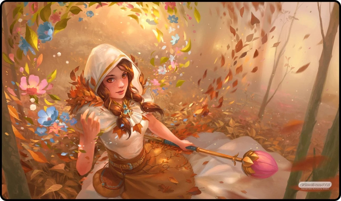 Image for GamerMats Playmat - Bloom (Premium Black Stitched) - Playmats