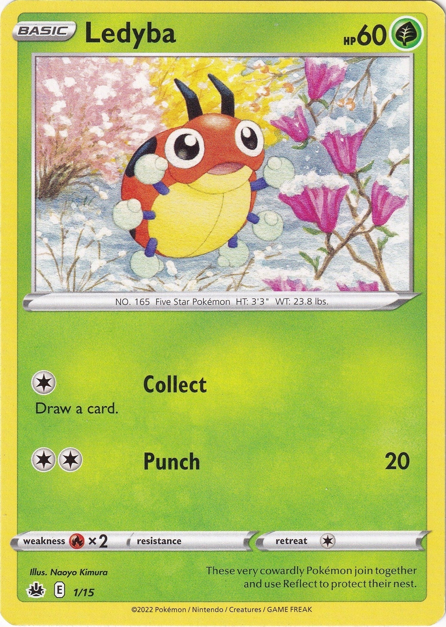 Image for Ledyba (001/015) (McDonald's Promos 2022) (M22) - Pokemon