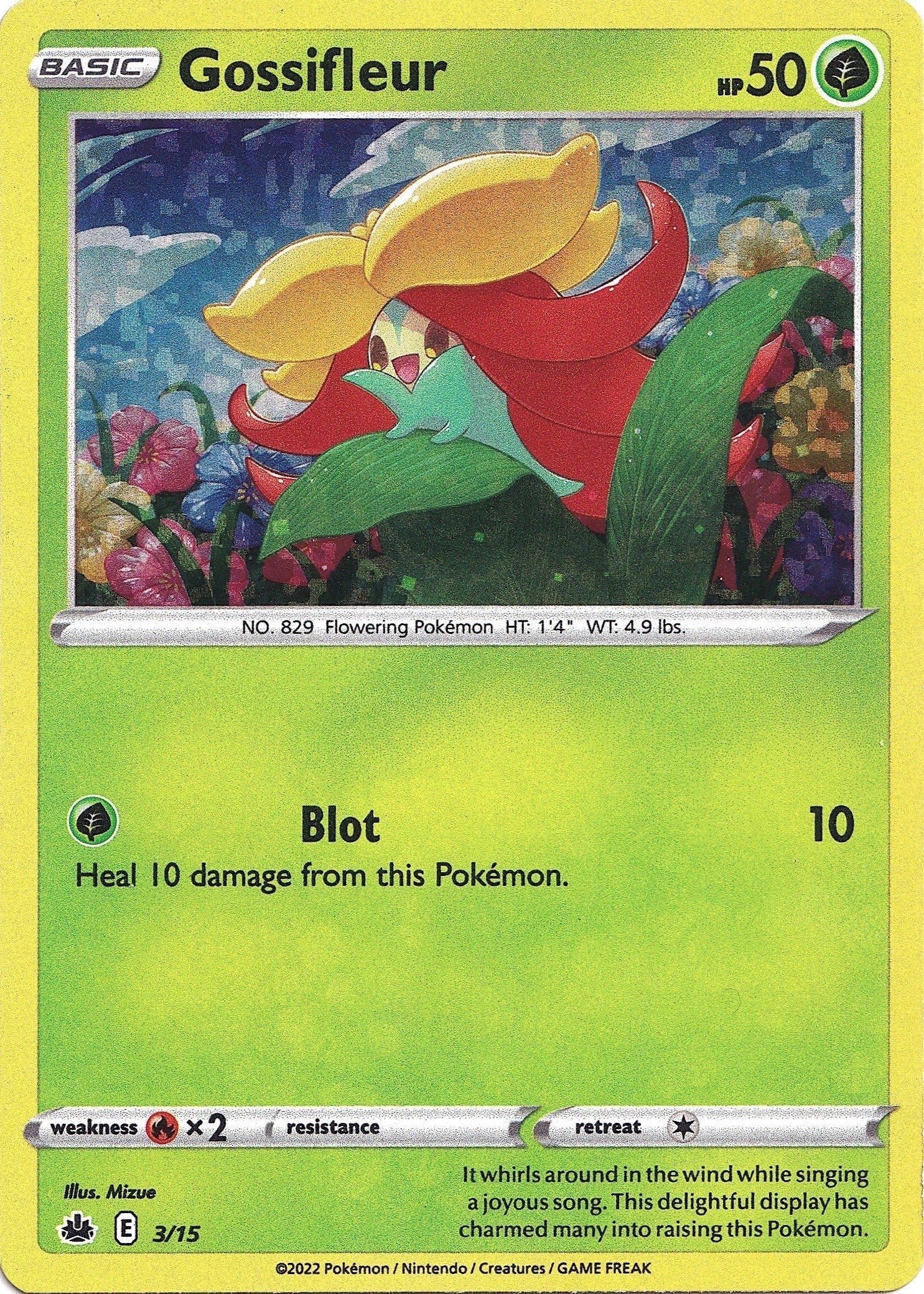 Image for Gossifleur (003/015) (McDonald's Promos 2022) (M22) - Pokemon