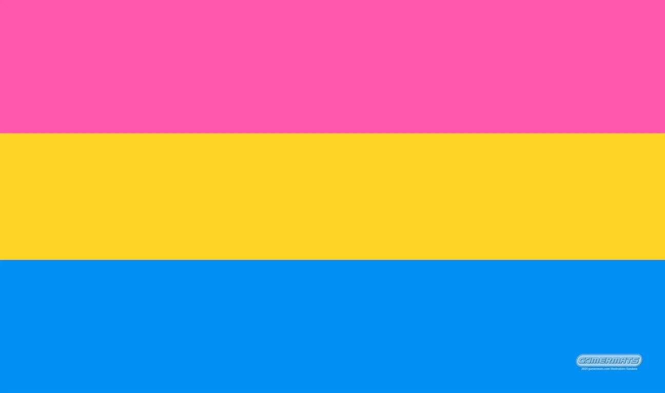 Image for GamerMats Playmat - Pansexual Pride Flag - Playmats