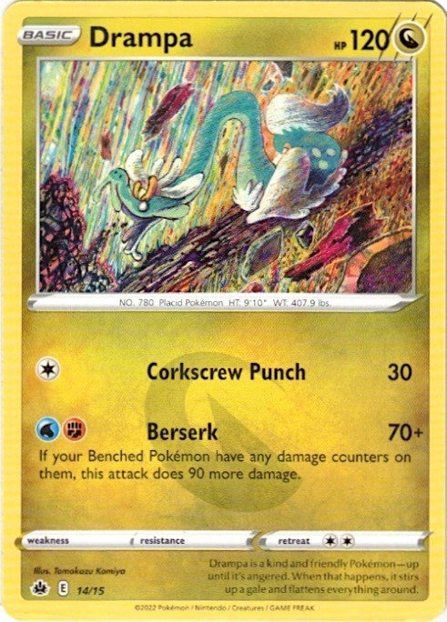 Image for Drampa (014/015) (McDonald's Promos 2022) (M22) - Pokemon