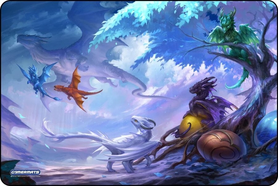 Image for Baby Dragons Circle of Life - XL Deskmat - Playmats