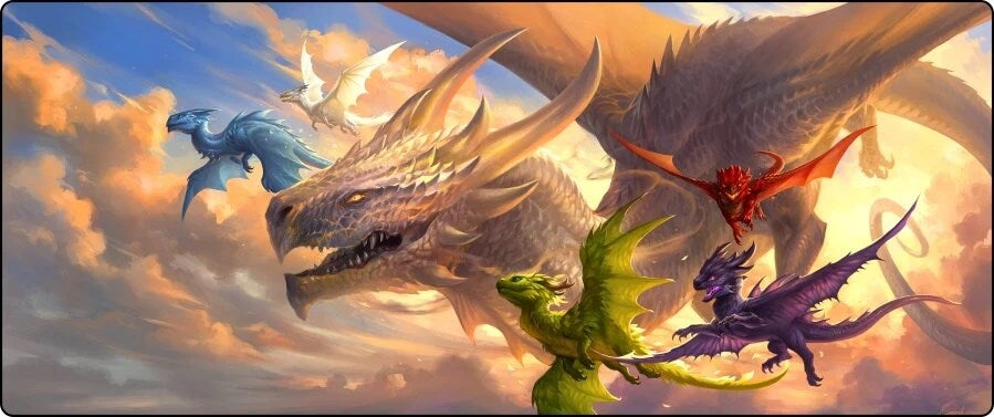 Image for Baby Dragons Flight Lessons - Tablemat - Playmats