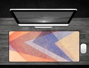 Image for Pastel Woven Shapes - Deskmat - Playmats