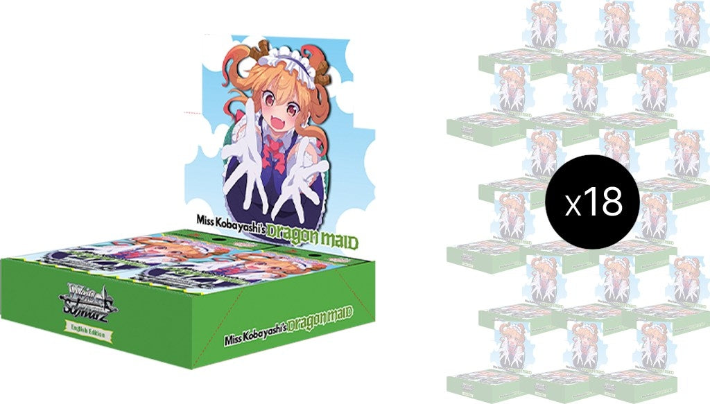 Image for Miss Kobayashi's Dragon Maid Booster Box Case - Weiss Schwarz