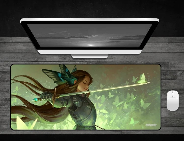 Image for Butterfly Sword - Deskmat - Playmats