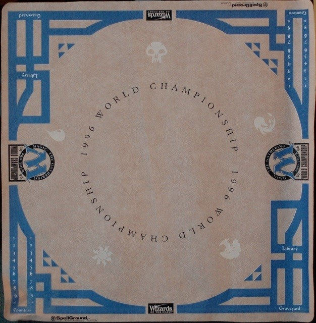Image for SpellGround Playmat - WOTC Limited Edition: 1996 Worlds Mat - Playmats