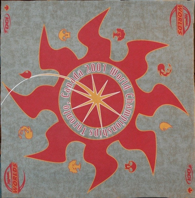 Image for SpellGround Playmat - WOTC Limited Edition: 2001 Worlds Mat - Playmats
