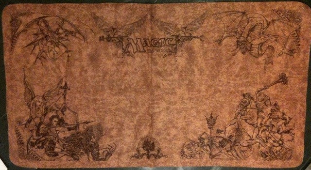 Image for SpellGround Playmat - Classic 1990s Mats: Official MTG (Brown) - Playmats