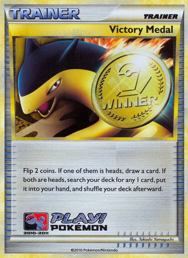 Image for Victory Medal - 2010-2011 (Battle Road Spring) (League & Championship Cards) (PR) - Pokemon