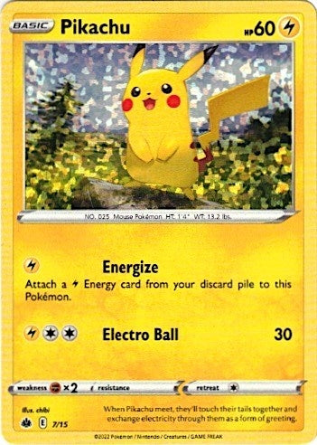 Image for Pikachu (007/015) (McDonald's Promos 2022) (M22) - Pokemon