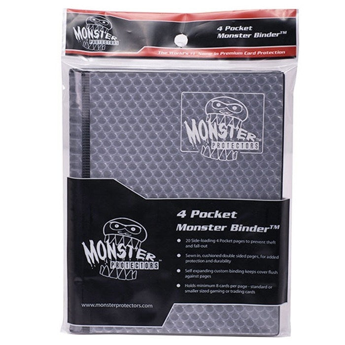 Image for Binder - 4-Pocket Side-Loading Holofoil - Black - Storage Albums