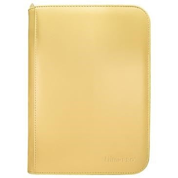 Image for Vivid 4-Pocket Zippered PRO-Binder - Yellow - Storage Albums