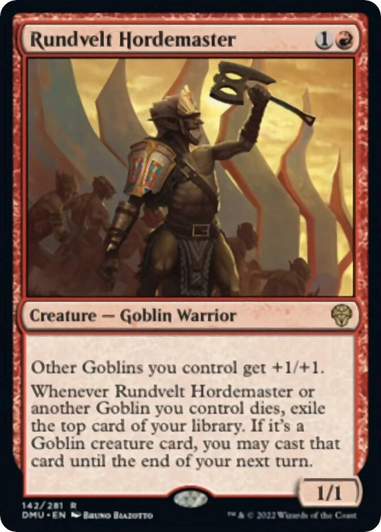 Rundvelt Hordemaster (142) (Dominaria United)