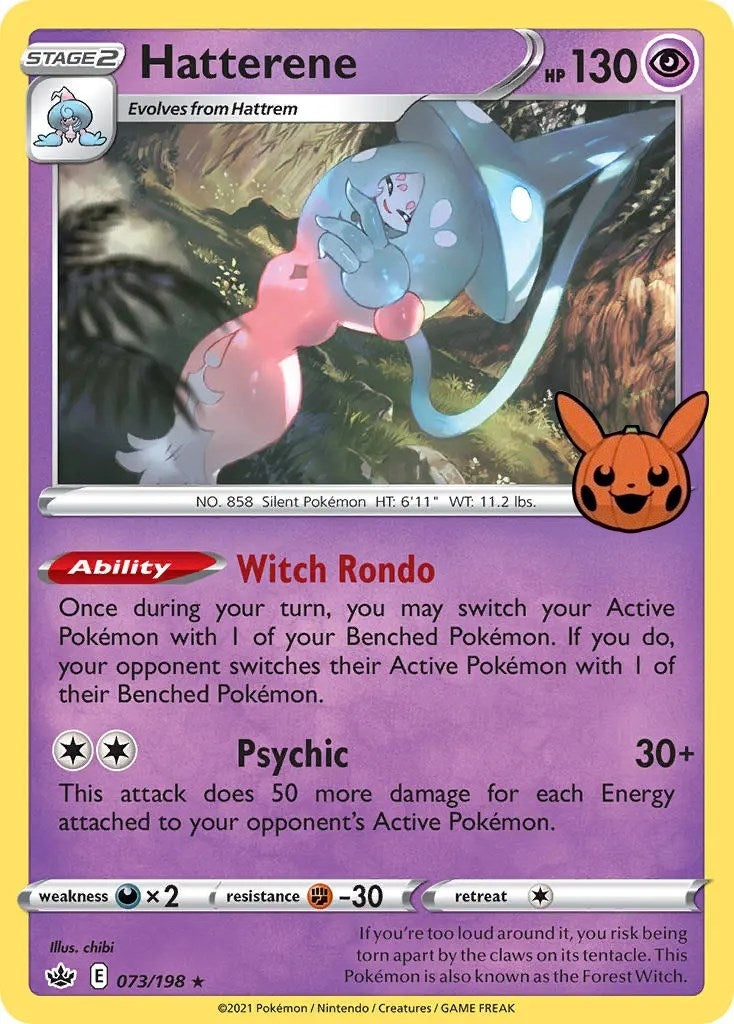 Image for Hatterene (073/198) (Trick or Trade BOOster Bundle) (TTBB) - Pokemon