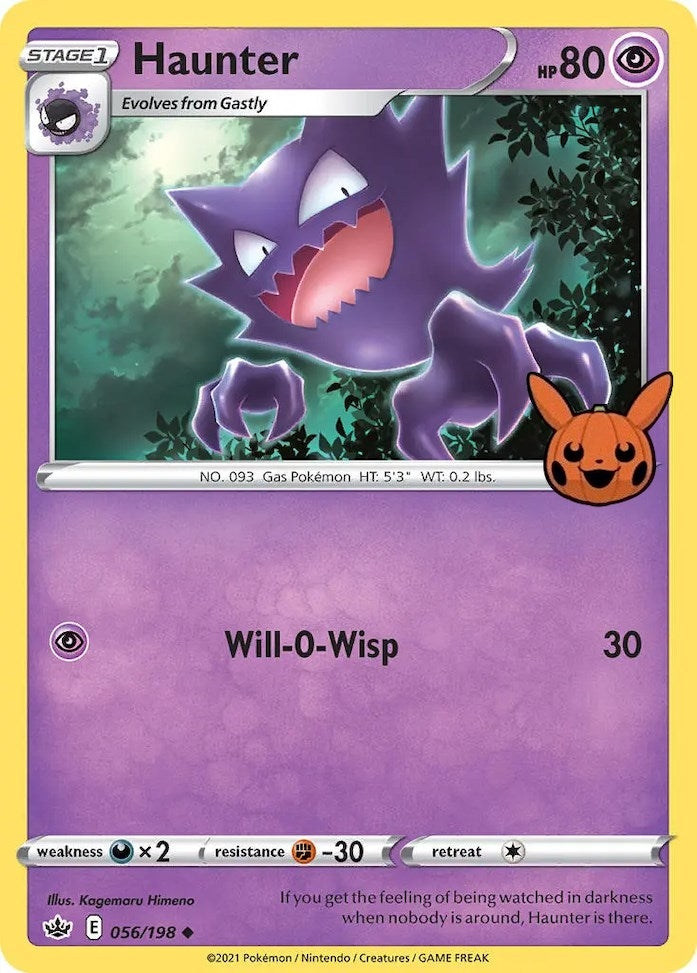 Image for Haunter (056/198) (Trick or Trade BOOster Bundle) (TTBB) - Pokemon