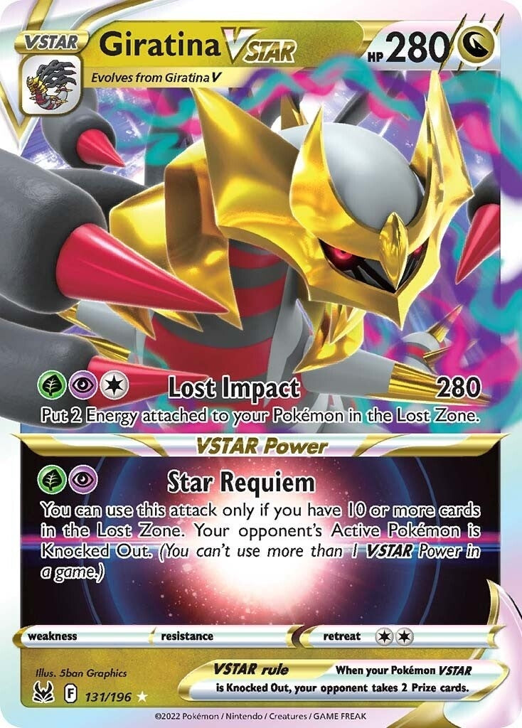 Giratina VSTAR (131/196) (SWSH11: Lost Origin)