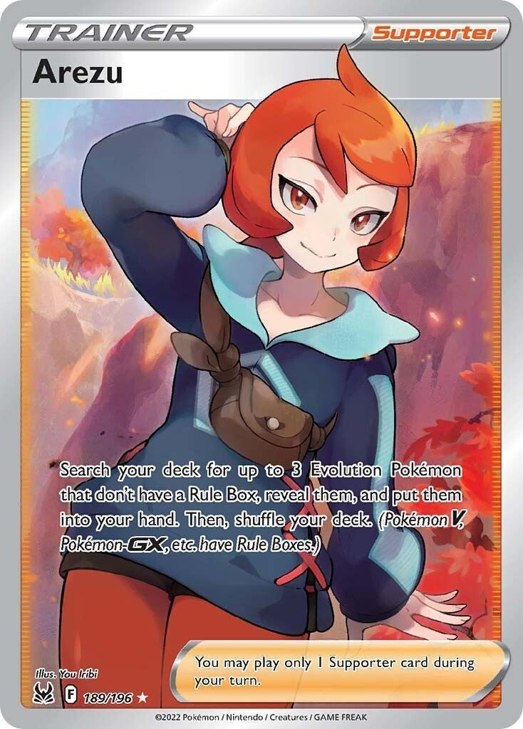 Arezu (Full Art) (189/196) (SWSH11: Lost Origin) - PokeBox USA