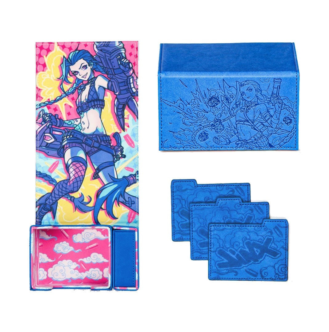 Image for Get Jinxed! Side-Loaded Deck Box with Magnetic Dice Tray - Deck Boxes