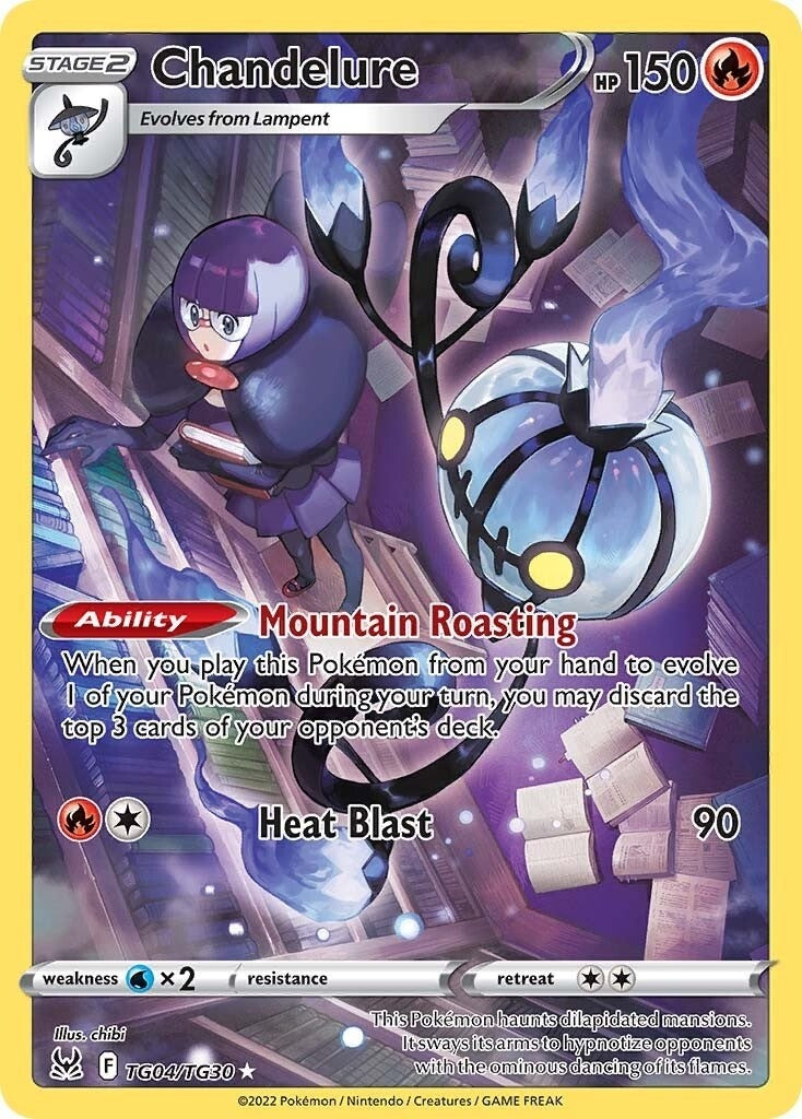 Chandelure (TG04/TG30) (SWSH11: Lost Origin Trainer Gallery)