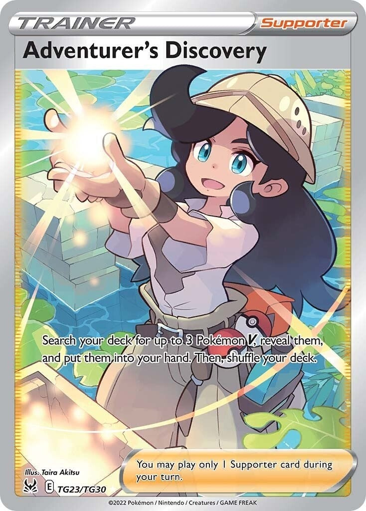 Adventurer's Discovery (TG23/TG30) (SWSH11: Lost Origin Trainer Gallery)