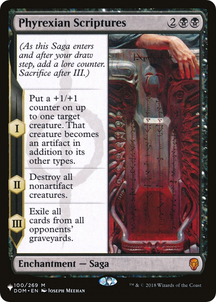 Phyrexian Scriptures (100/269) (The List Reprints)