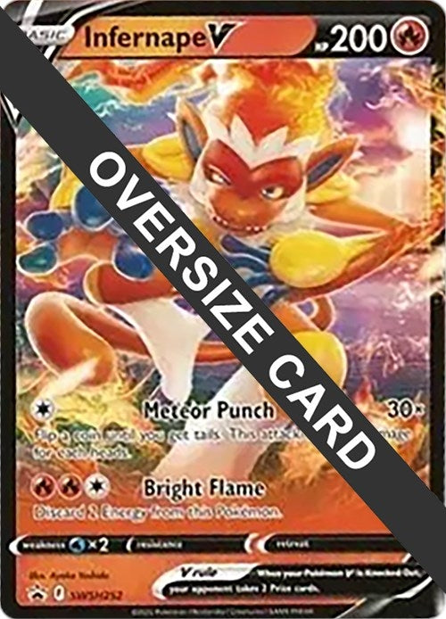 Image for Infernape V - SWSH252 (SWS252) (Jumbo Cards) (PR) - Pokemon