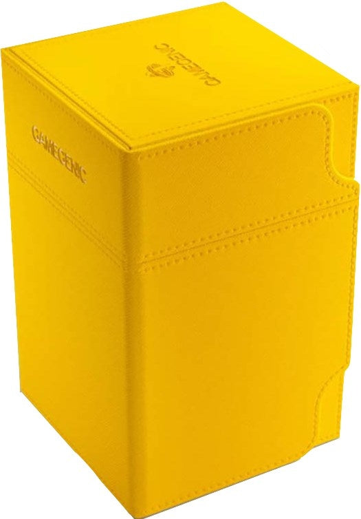 Image for GameGenic Watchtower 100+ XL Deck Box (Yellow) - Deck Boxes