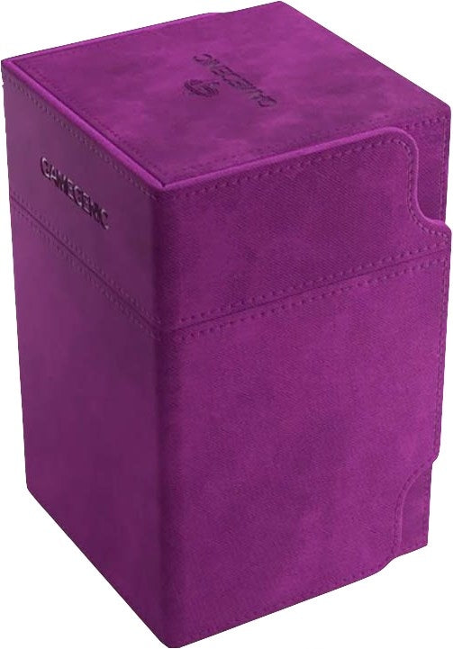 Image for GameGenic Watchtower 100+ XL Deck Box (Purple) - Deck Boxes