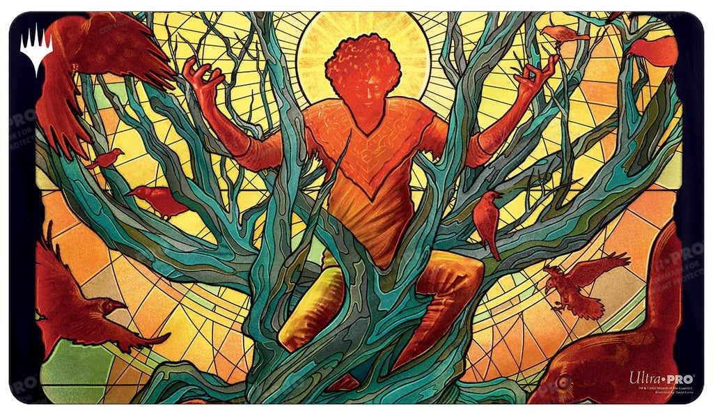 Image for Dominaria United The Raven Man Playmat for Magic: The Gathering - Playmats