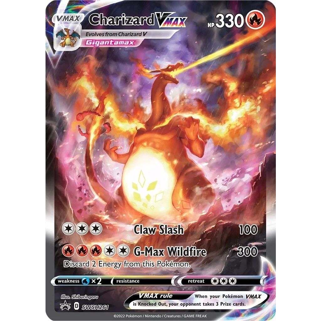 Charizard VMAX - SWSH261 (SWSH261) (SWSH: Sword & Shield Promo Cards) - PokeBox USA