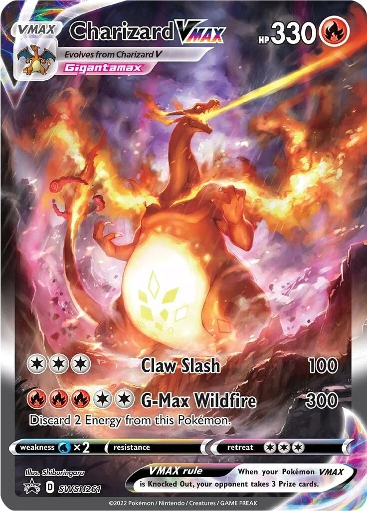 Charizard VMAX - SWSH261 (SWSH261) (SWSH: Sword & Shield Promo Cards) - PokeBox USA