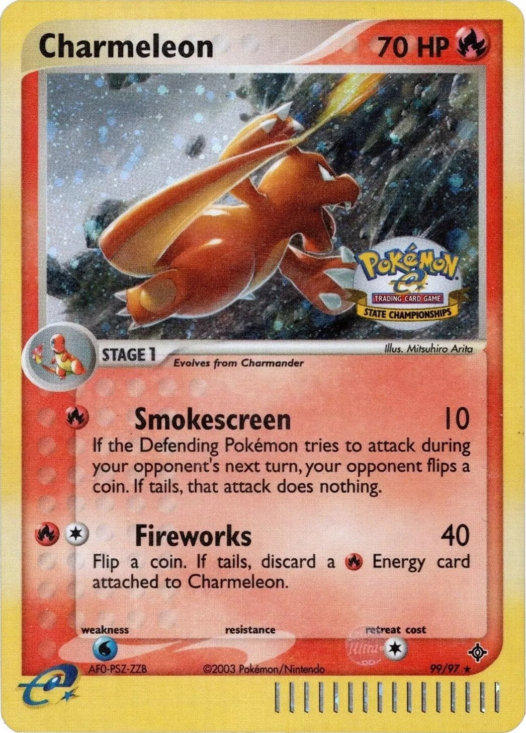 Image for Charmeleon - 99/97 (State Championship) (099/097) (League & Championship Cards) (PR) - Pokemon