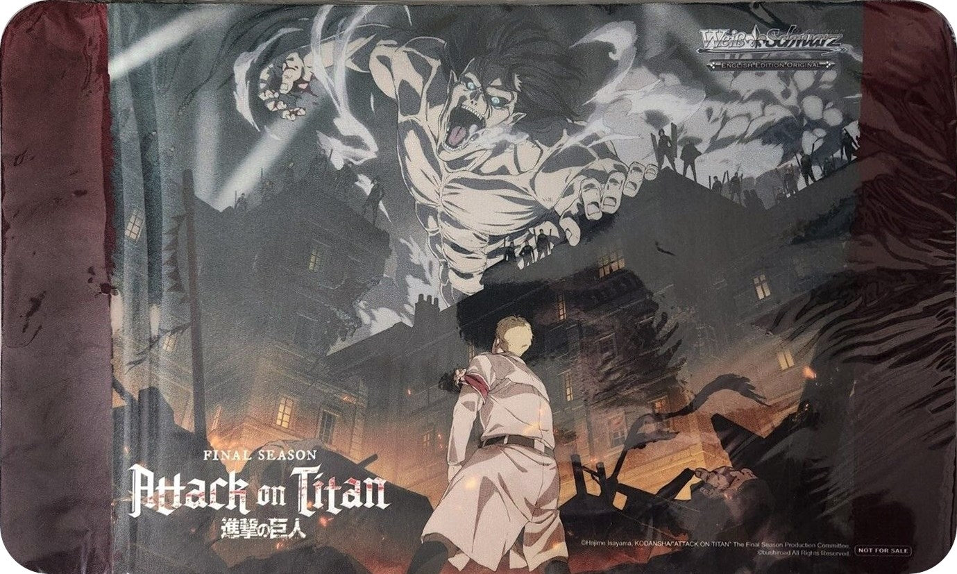 Image for Weiss Schwarz Preorder Playmat - Attack On Titan: Final Season - Playmats
