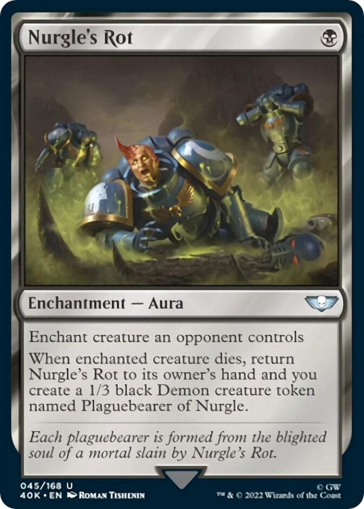Nurgle's Rot (Surge Foil) (45) (Universes Beyond: Warhammer 40,000)