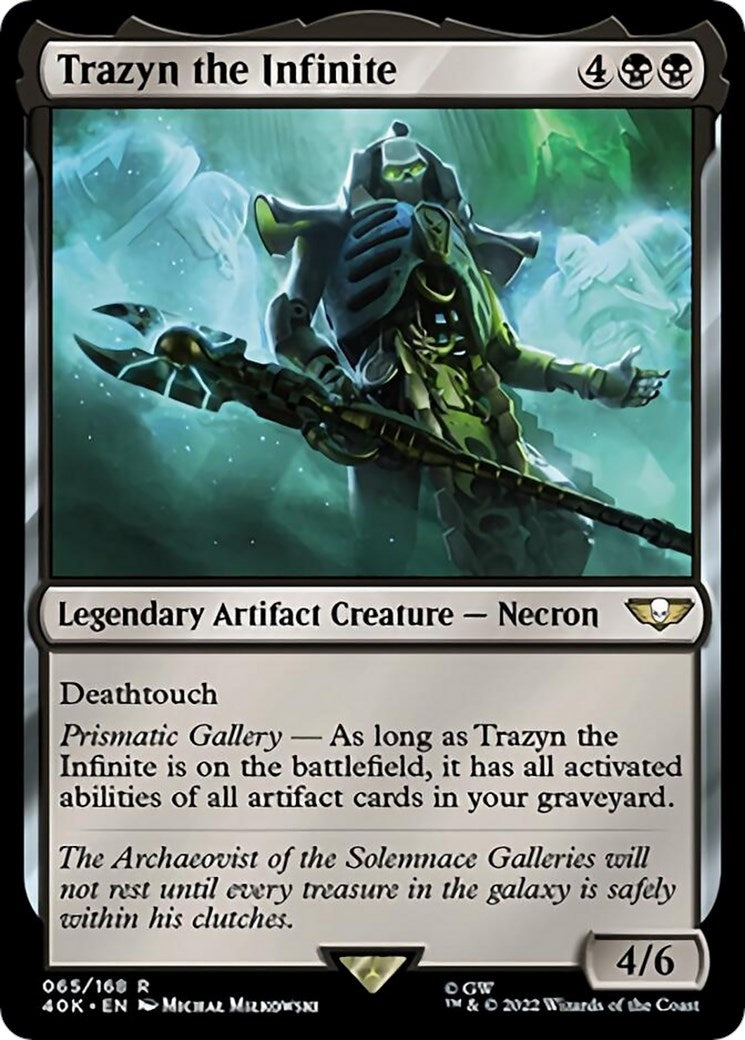 Trazyn the Infinite (Surge Foil) (65) (Universes Beyond: Warhammer 40,000)