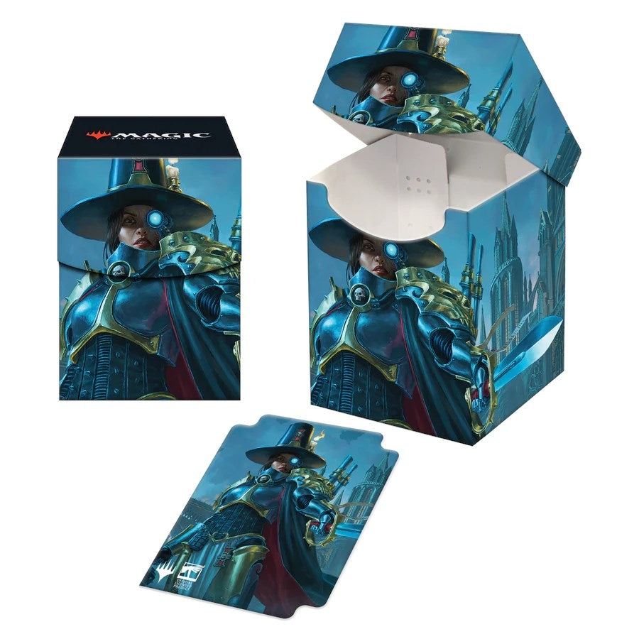 Image for Warhammer 40K Commander Inquisitor Greyfax 100+ Deck Box for Magic: The Gathering - Deck Boxes