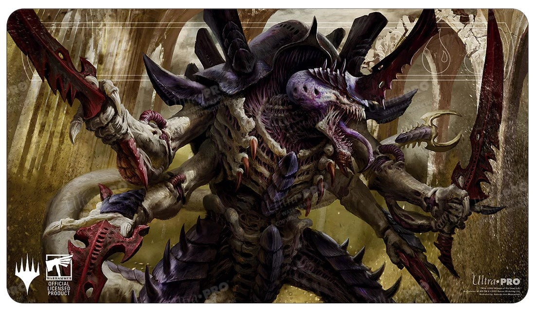 Image for Warhammer 40K Commander The Swarmlord Playmat for Magic: The Gathering - Playmats